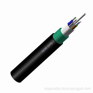 SM G652D GYTS Steel Tape Layer Loose Tube Outdoor Fiber-optic Cable, 12-144 Cores